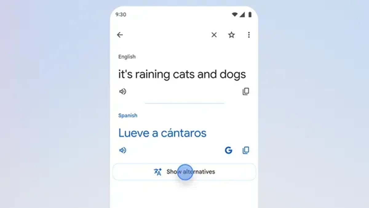 Google Translate Gets AI Smarts with Context Buttons | The Tech Buzz