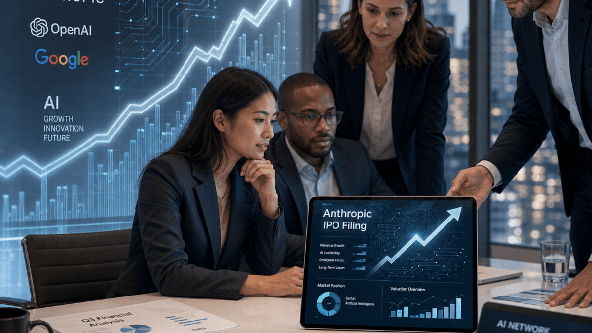 Anthropic Files Confidentially for IPO in Major AI Market Move - The Tech Buzz