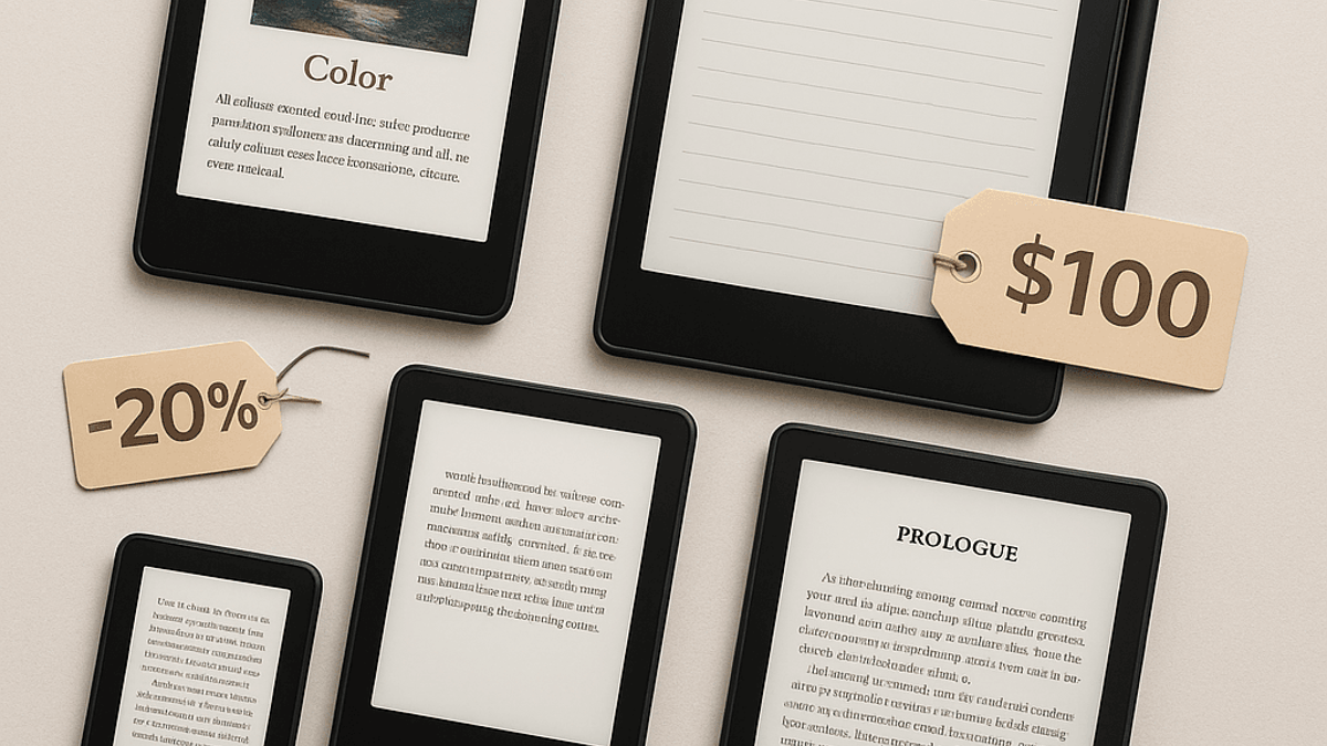 Amazon Prime Day Kindle Deals Slash Prices on Colorsoft, Scribe | The ...