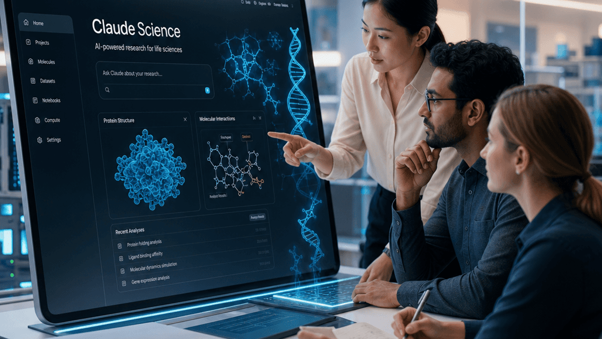 NVIDIA BioNeMo accelerates Anthropic Claude Science