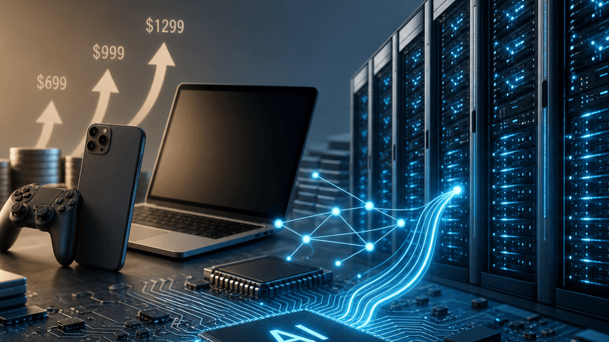 AI Chip Crunch Sends Gadget Prices Soaring Into 2026