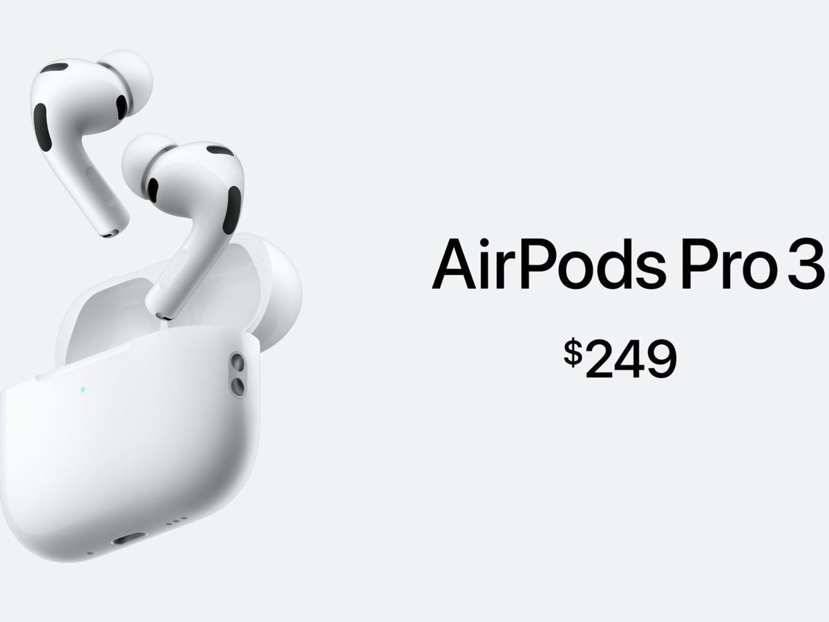 Apple Unveils AirPods Pro 3 With Health Sensors + AI Translation