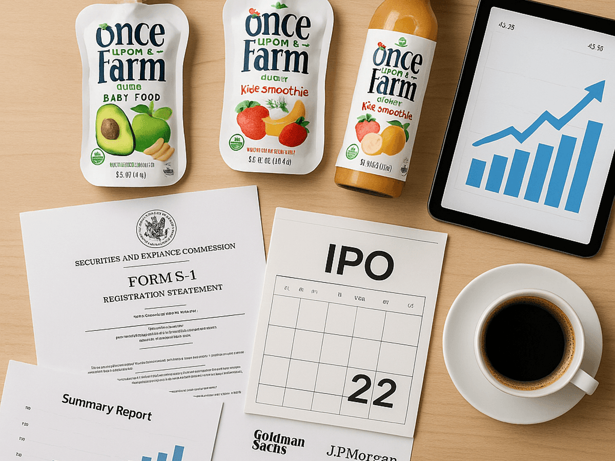 Once Upon a Farm sets IPO price range, targets Feb debut | The Tech Buzz