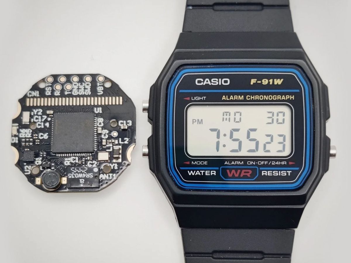 Ollee F-91W: CASIO F-91W改スマホリンク、コンプリート品 ollee1_242d06536a.jpg