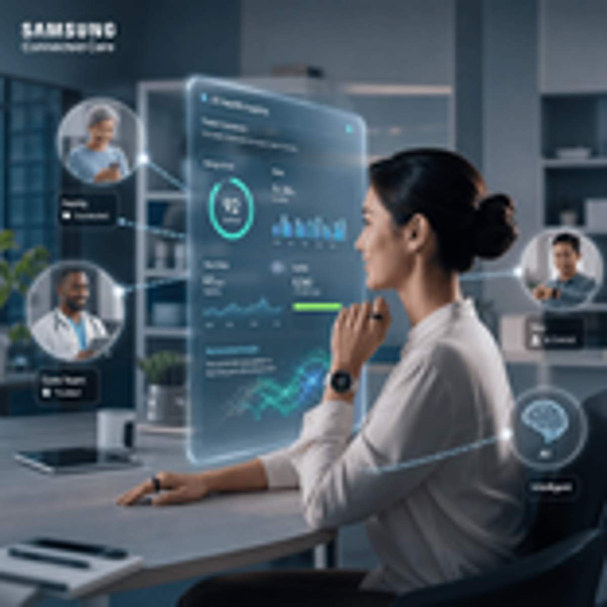 Samsung Unveils AI-Powered Connected Care Vision at Unpacked