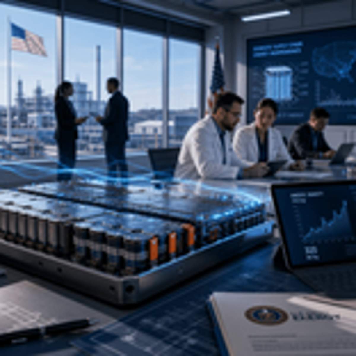 US Battery Startups Score $500M Defense Lifeline After EV Cuts