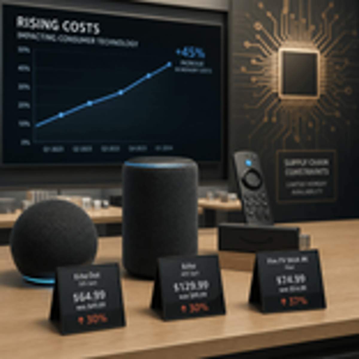Amazon Hikes Echo, Fire TV Prices 60% as Memory Crunch Bites