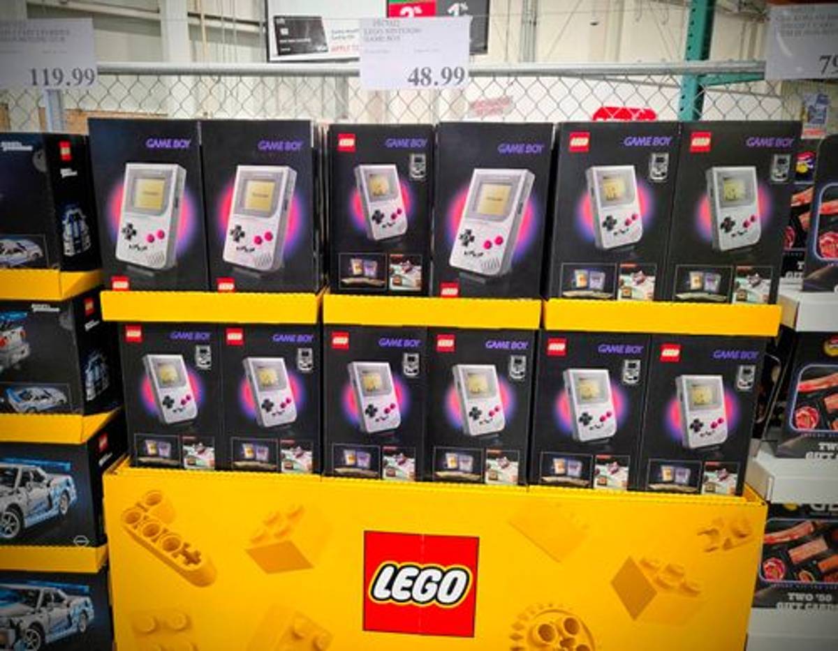 Costco Beats Lego's Launch Date with $49 Game Boy Sets