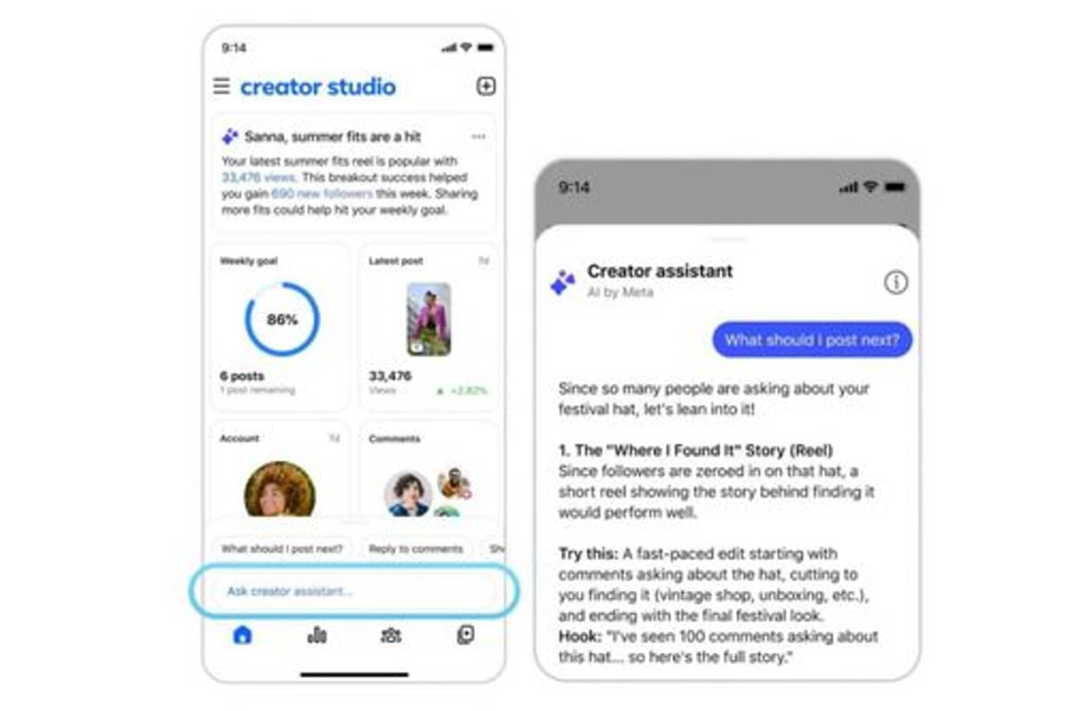 Meta Revives Creator Studio as AI-Powered Growth Assistant