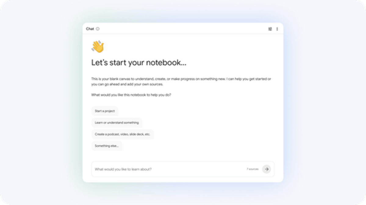 Google's NotebookLM gets Gemini 3.5 and AI-powered research