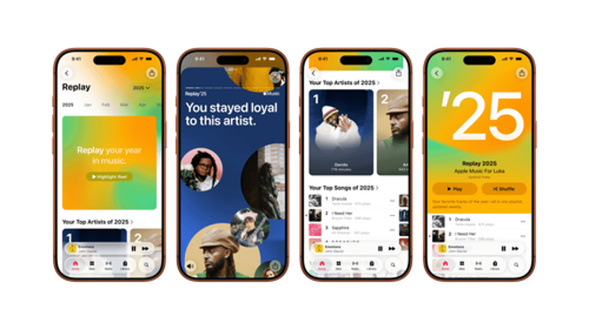 Apple Music Replay 2025 Beats Spotify to Year-End Stats