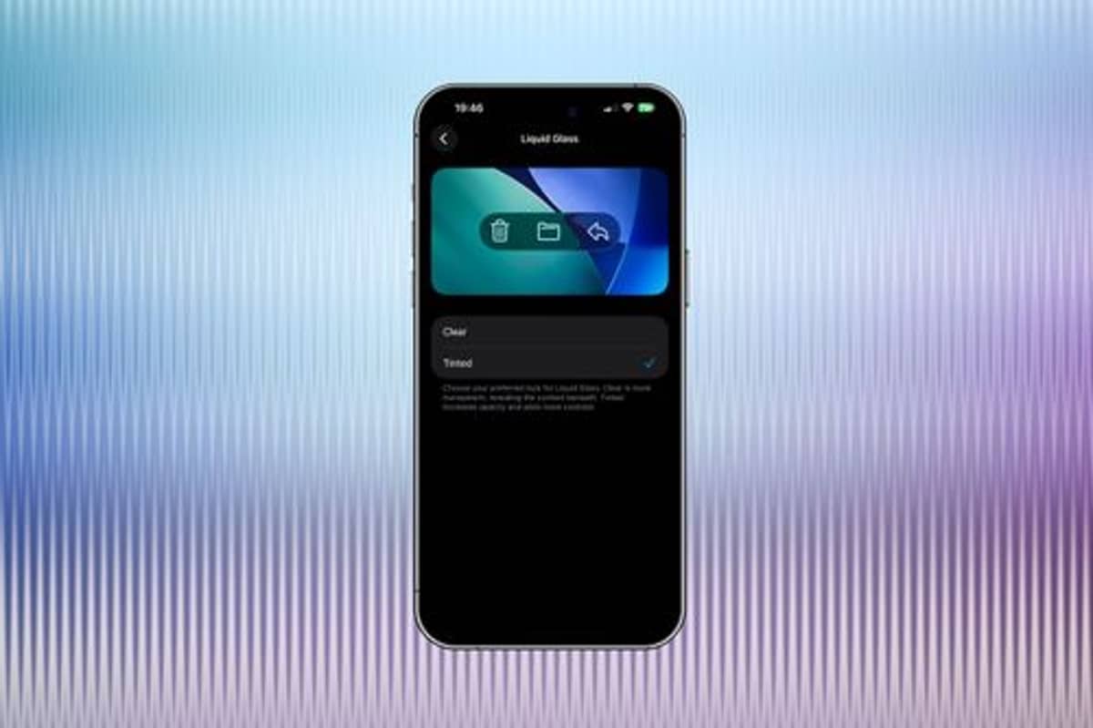 Apple drops iOS 26.1 with Liquid Glass transparency fix