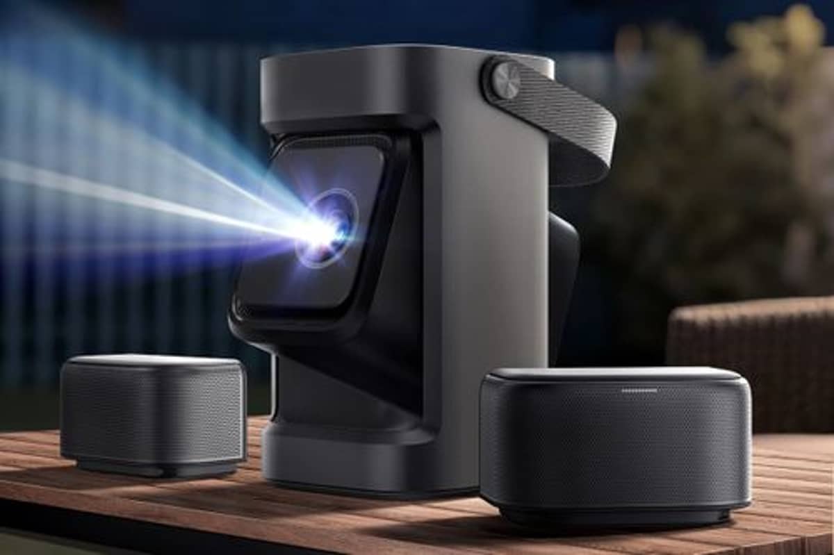 Anker's Nebula P1 Projector Features Detachable Bluetooth Speakers