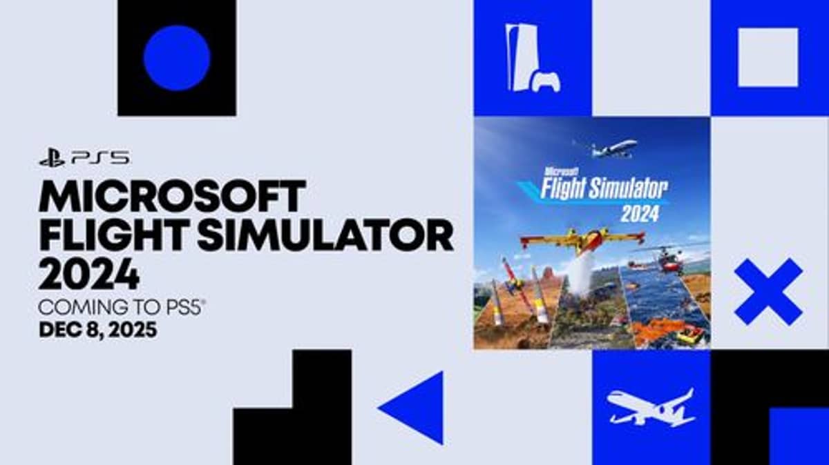 Microsoft Flight Simulator 2024 lands on PS5 with VR support