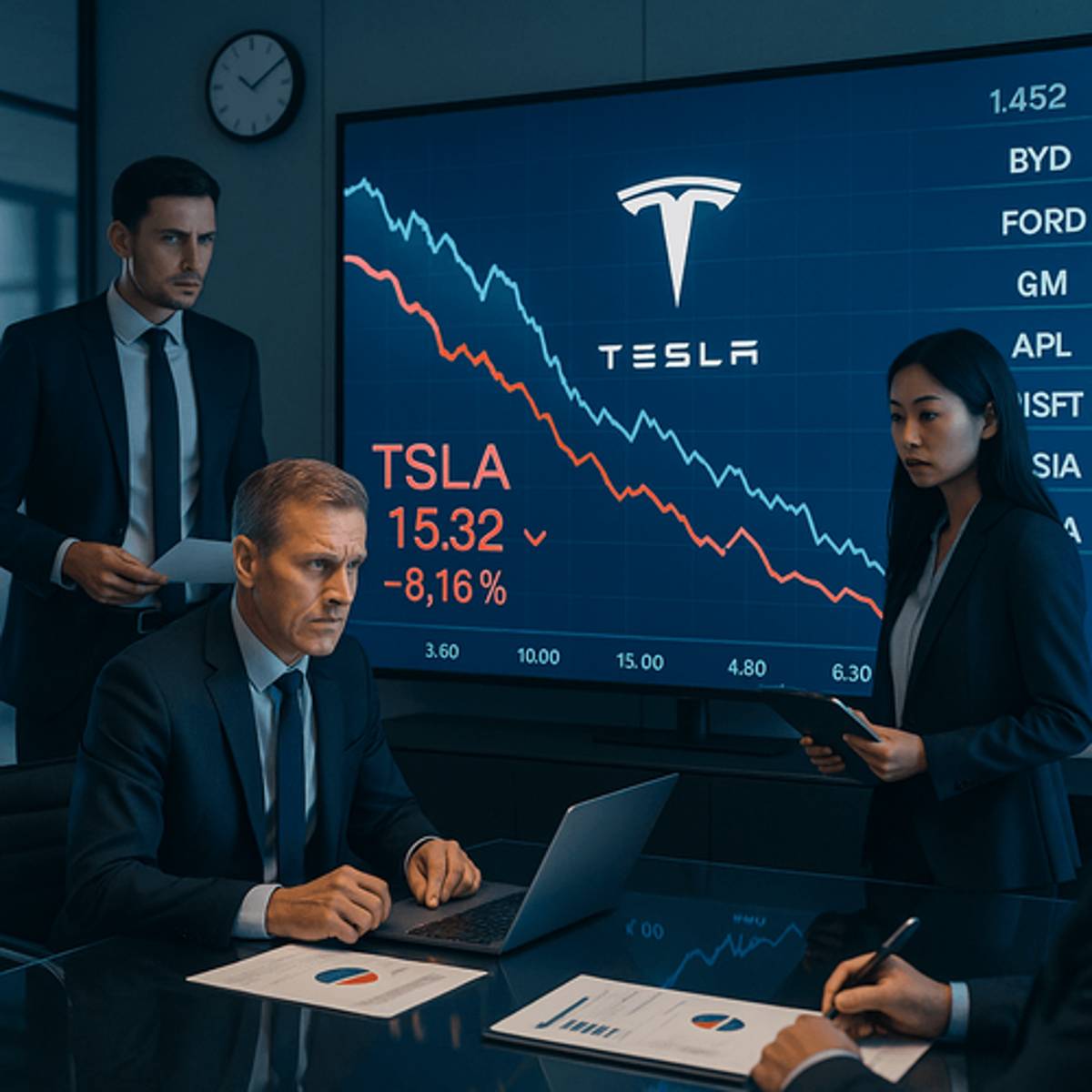 Tesla Faces Investor Scrutiny as Q1 Earnings Loom