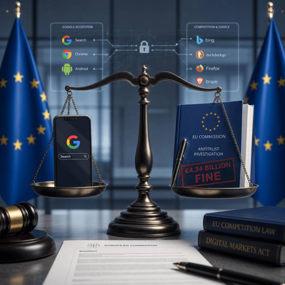Google Loses $4.7B EU Antitrust Appeal Over Android