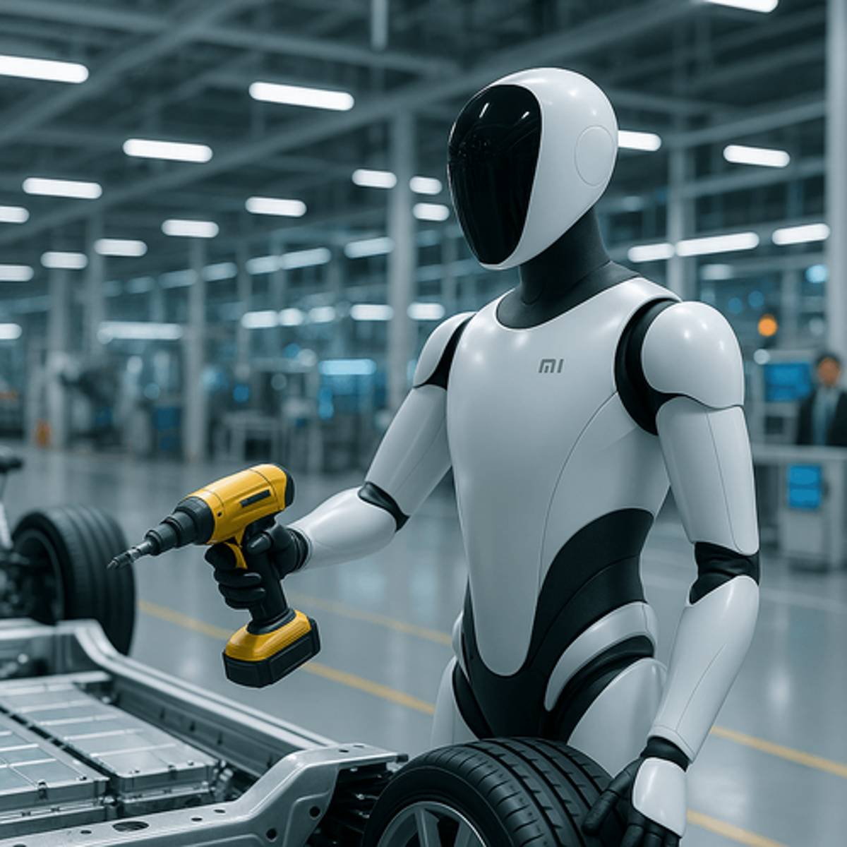 Xiaomi Puts Humanoid Robots to Work in EV Factory