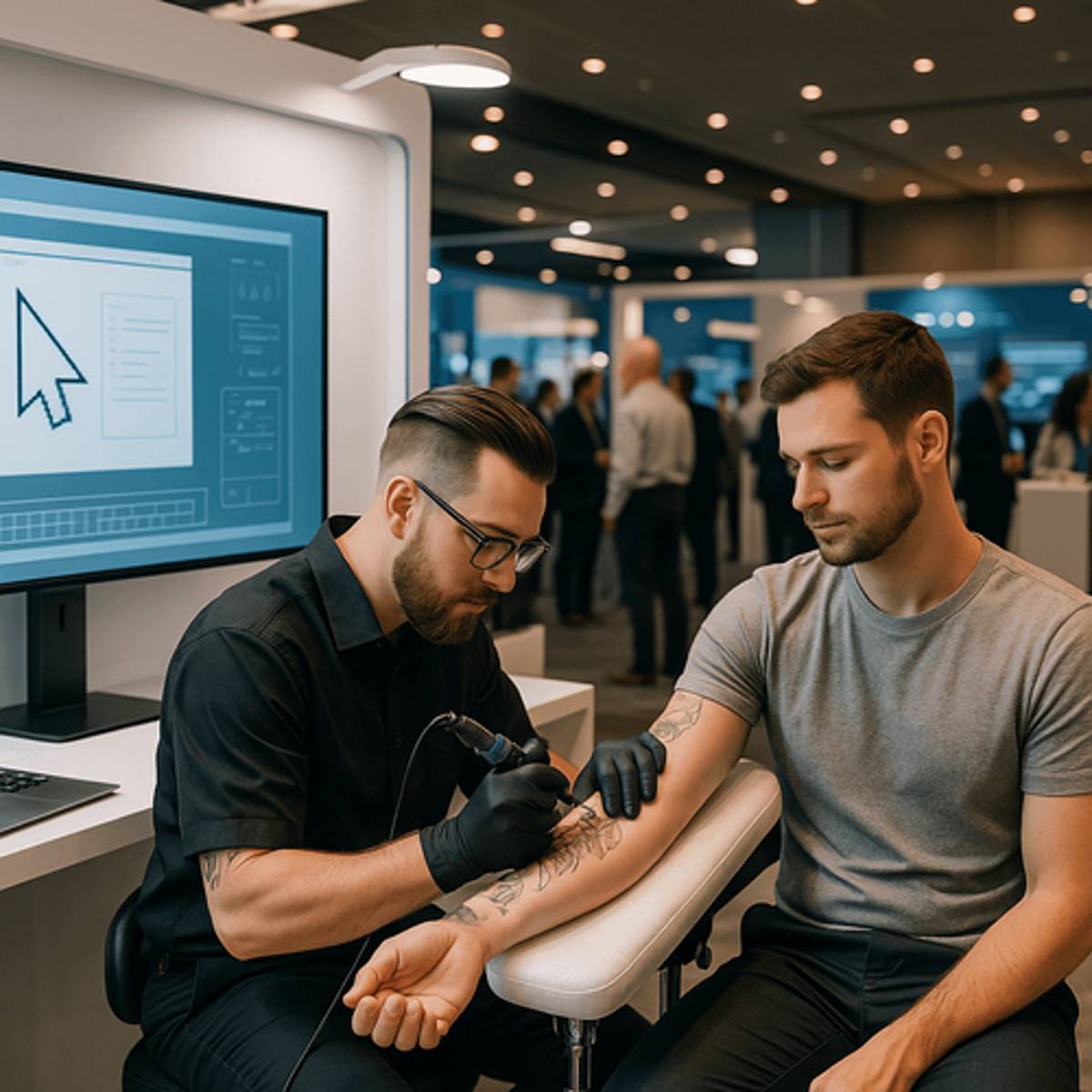 Tattd Turns TechCrunch Disrupt Into Pop-Up Tattoo Shop
