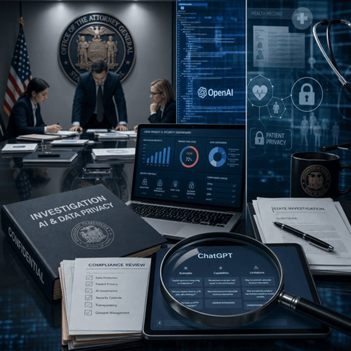 OpenAI Faces State AG Probe Over Ads and Health Data