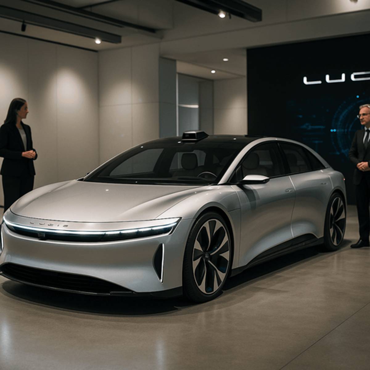 Lucid Unveils 'Lunar' Robotaxi, Bets on Autonomy Revival
