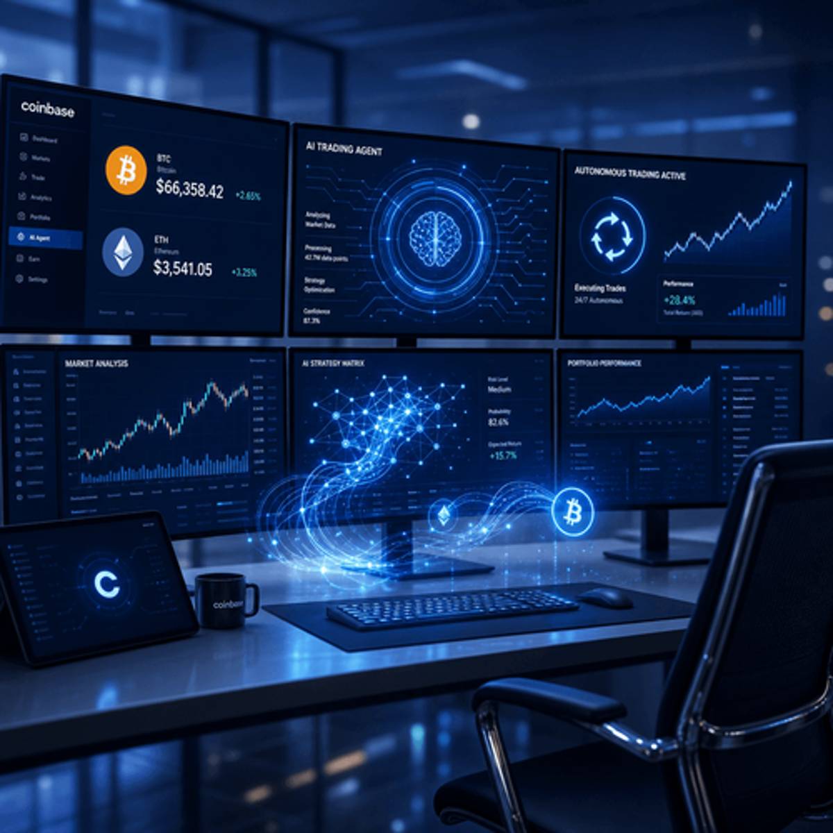 Coinbase Launches AI Agent That Trades Crypto, Buys Research