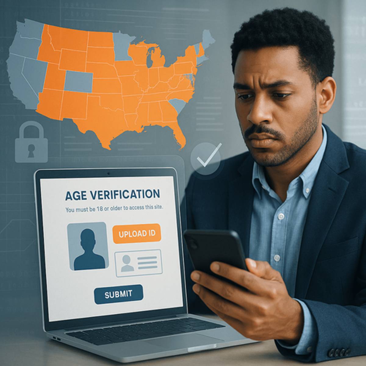 Age Verification Laws Hit 25 States as Congress Weighs 19 Bills