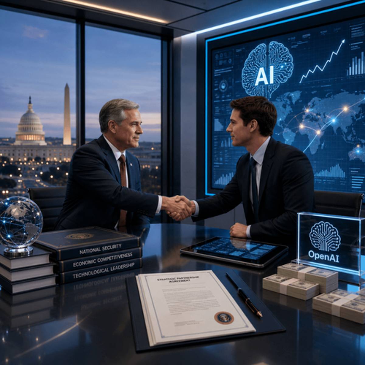 Trump Admin Eyes Equity Stake in OpenAI, Altman Pitches Deal