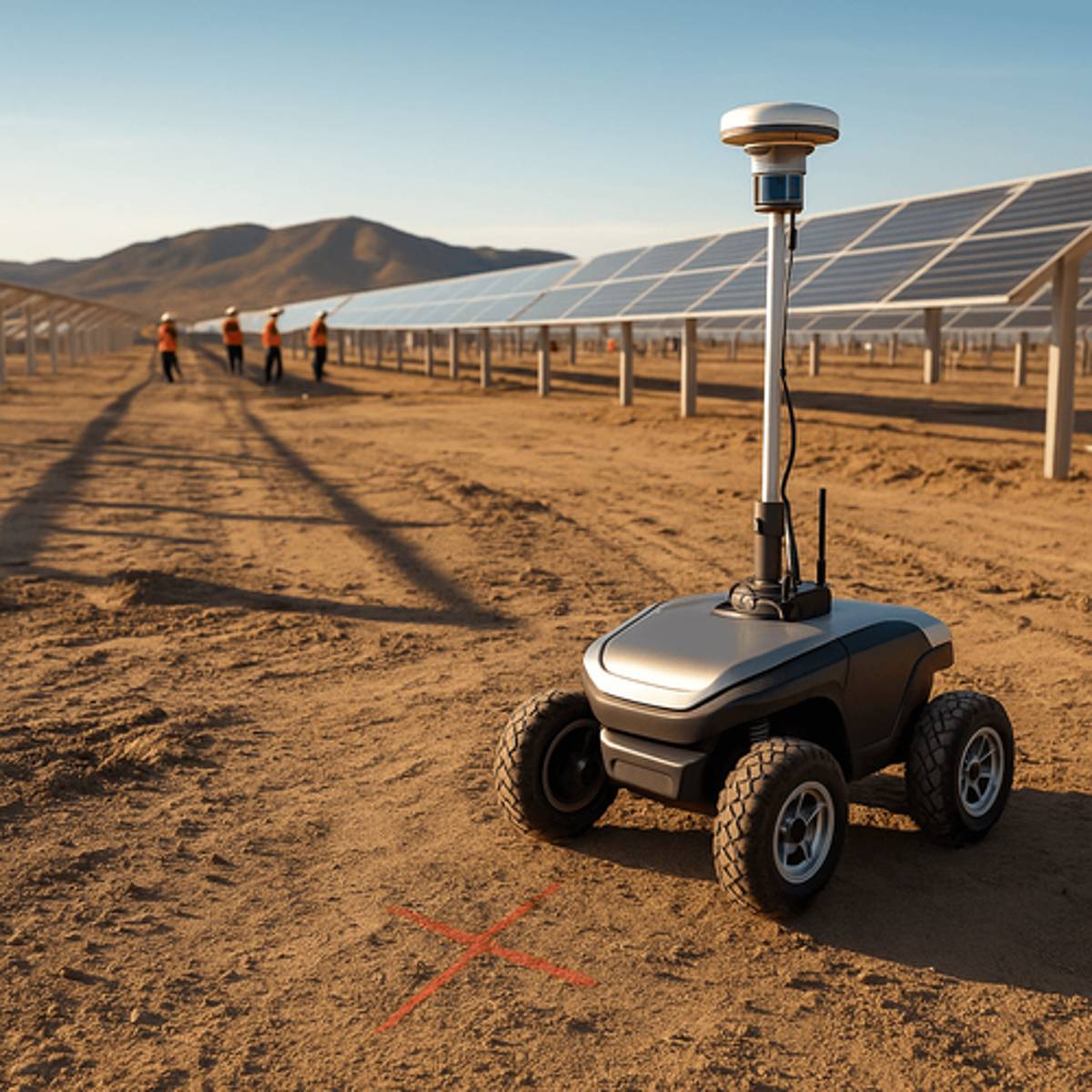 Solar Robots Mark 3,000 Points Daily, Slash Construction Costs