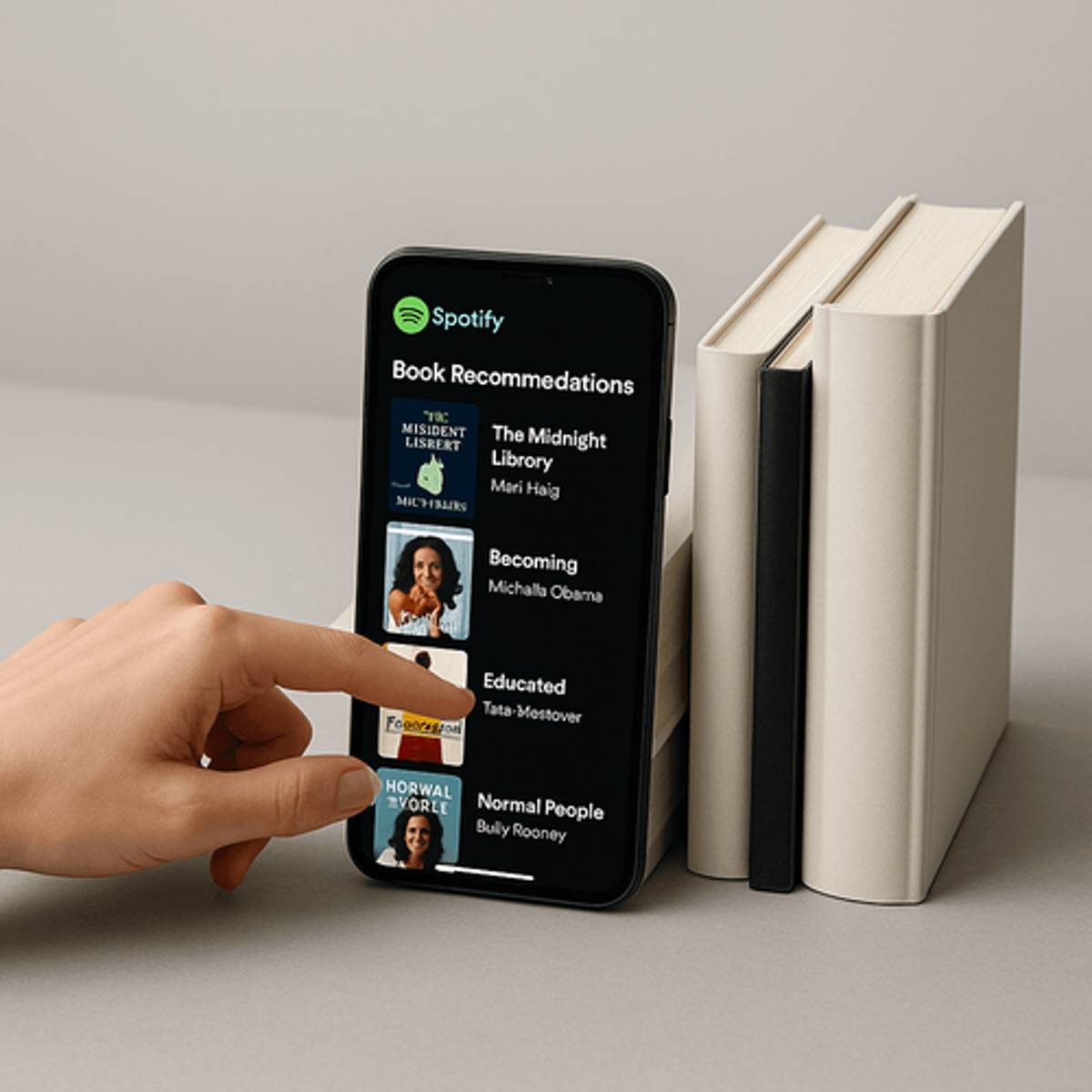 Spotify Pivots to Physical Books, Challenging Amazon's Grip