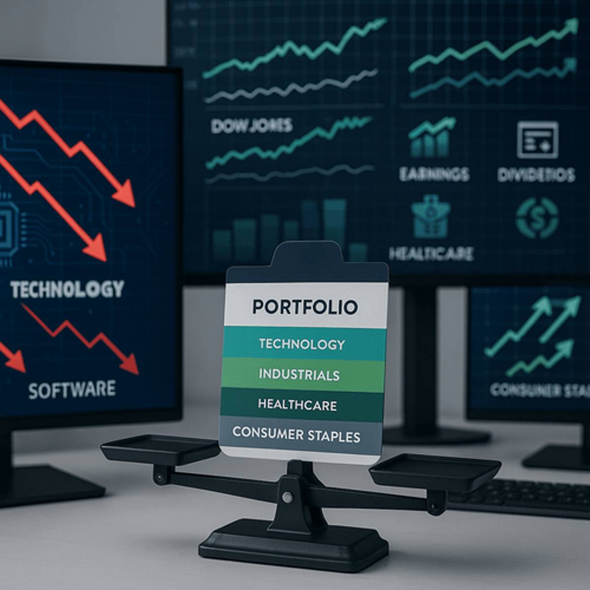 Tech Sell-Off Sparks Rotation Into Old-Guard Industrials
