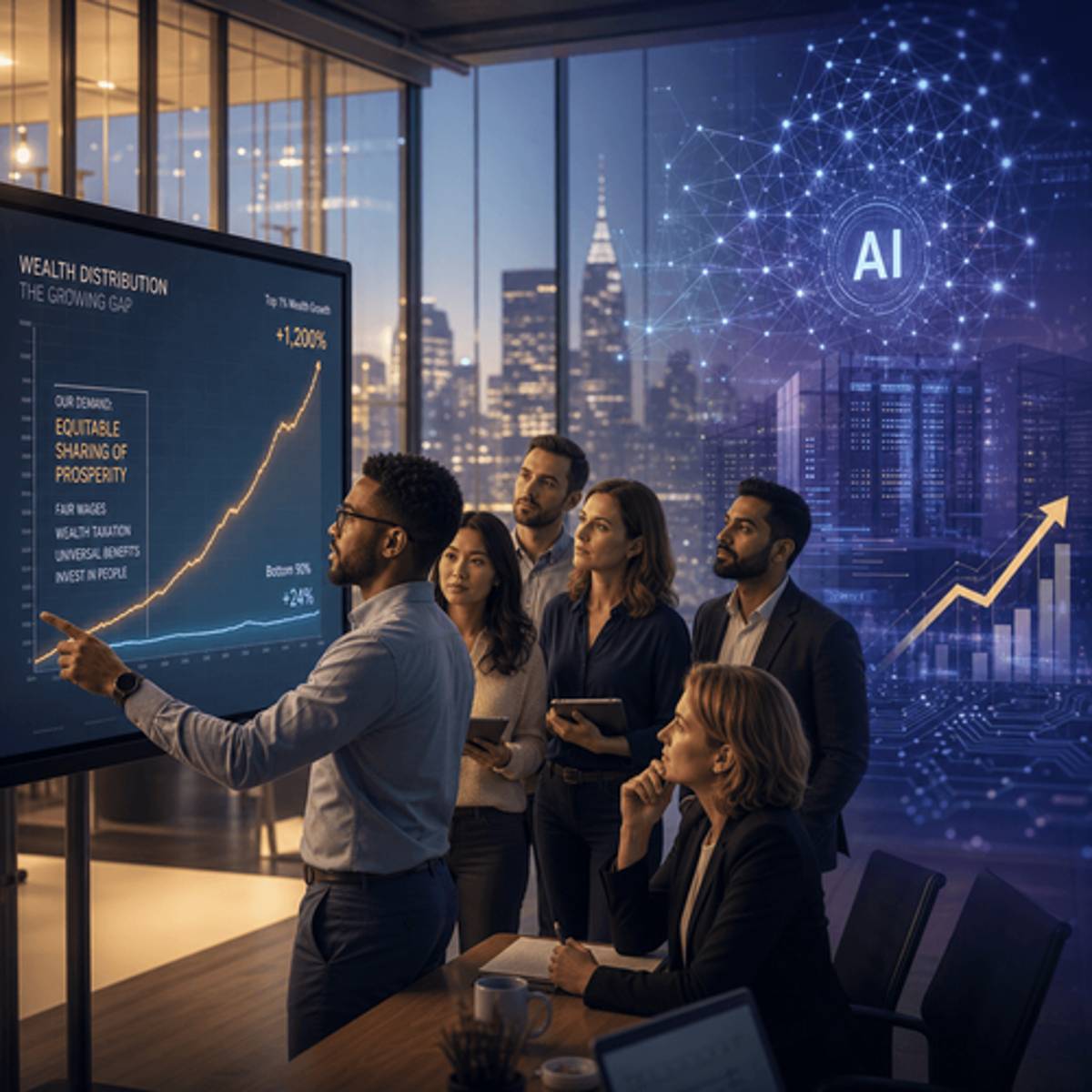 U.S. Workers Back AI Wealth Fund Amid Tech Layoff Wave
