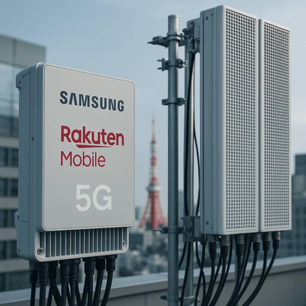 Samsung Wins Rakuten Mobile's Nationwide 5G Open RAN Deal