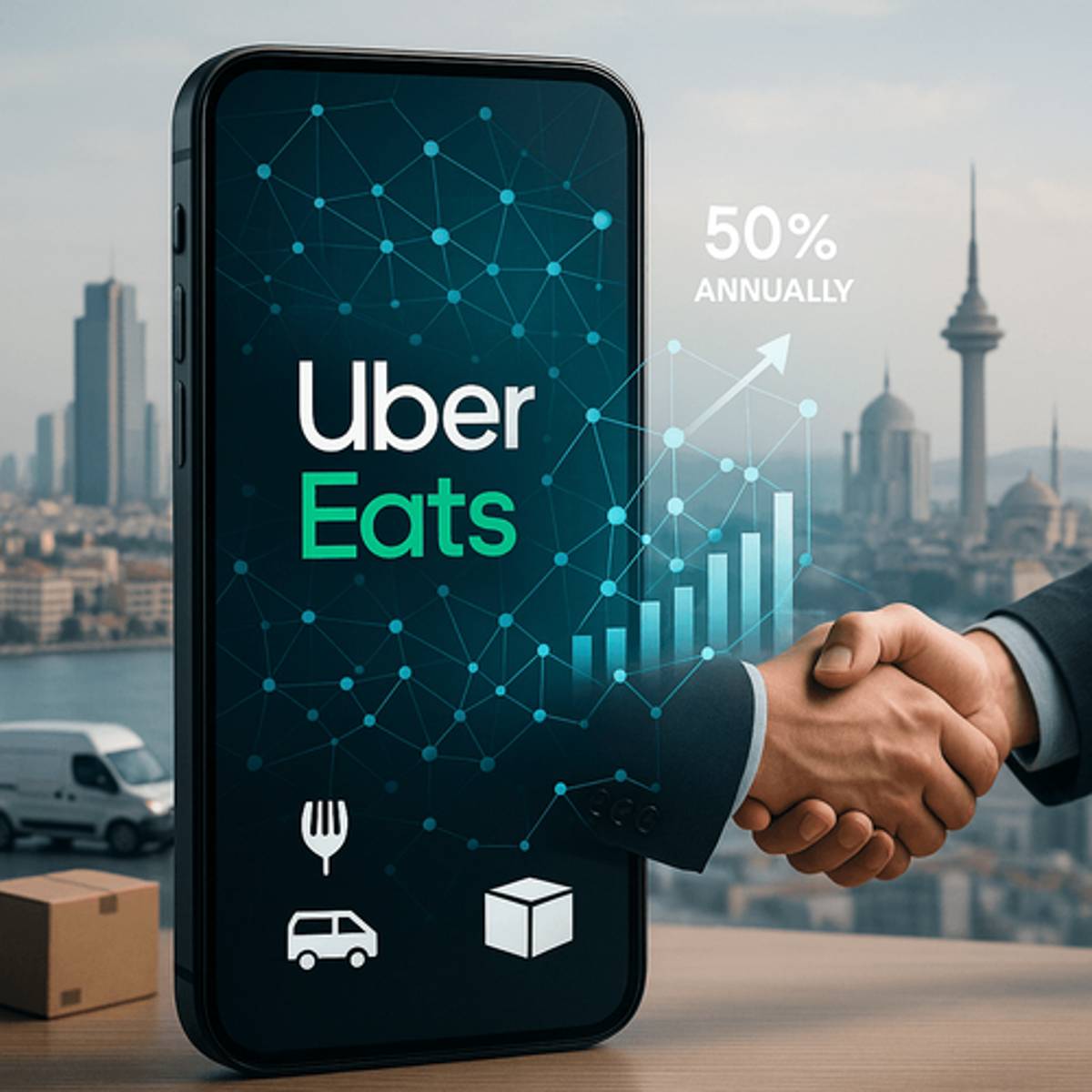 Uber Acquires Getir's Delivery Unit for $435M in Turkey Push