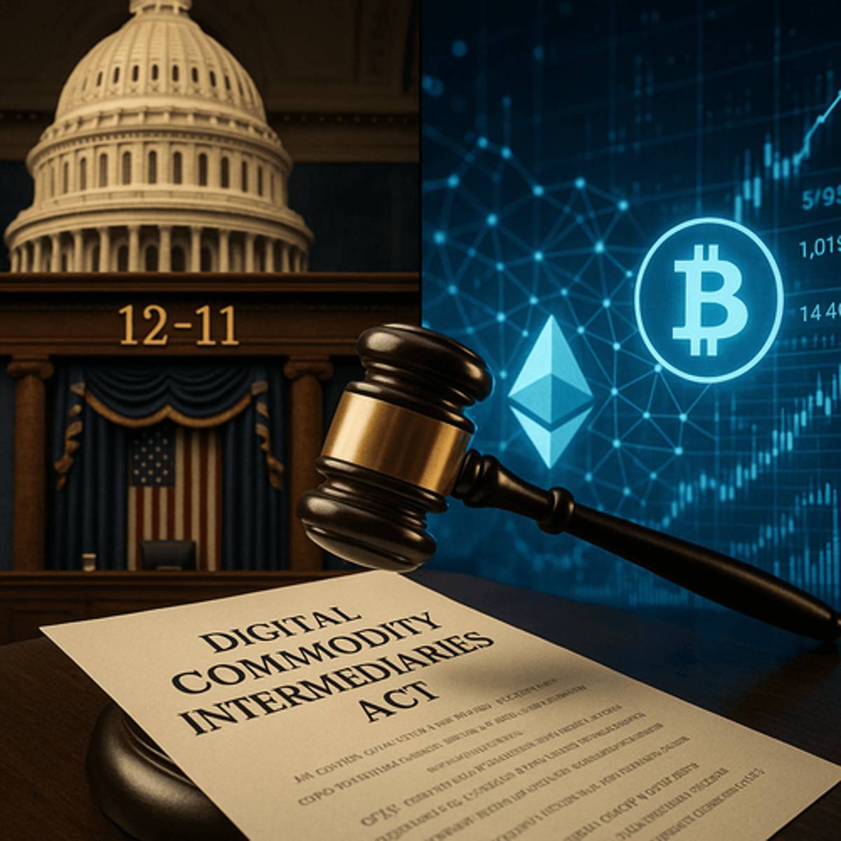 Senate panel advances crypto bill in historic CFTC vote