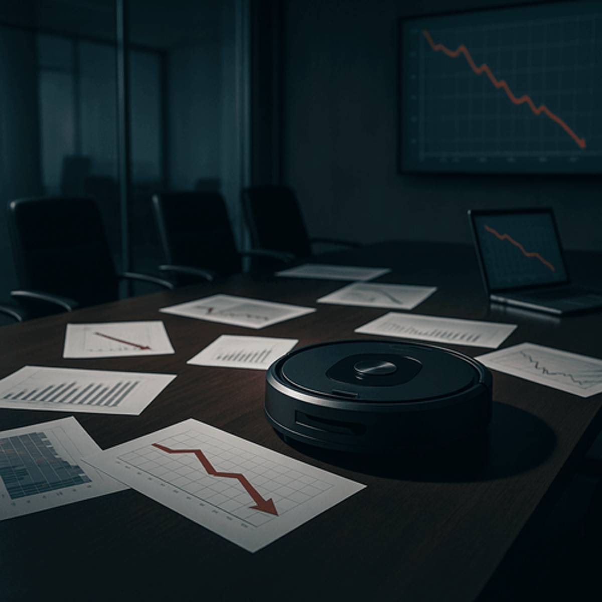 iRobot crashes 30% as buyer search stalls, bankruptcy looms
