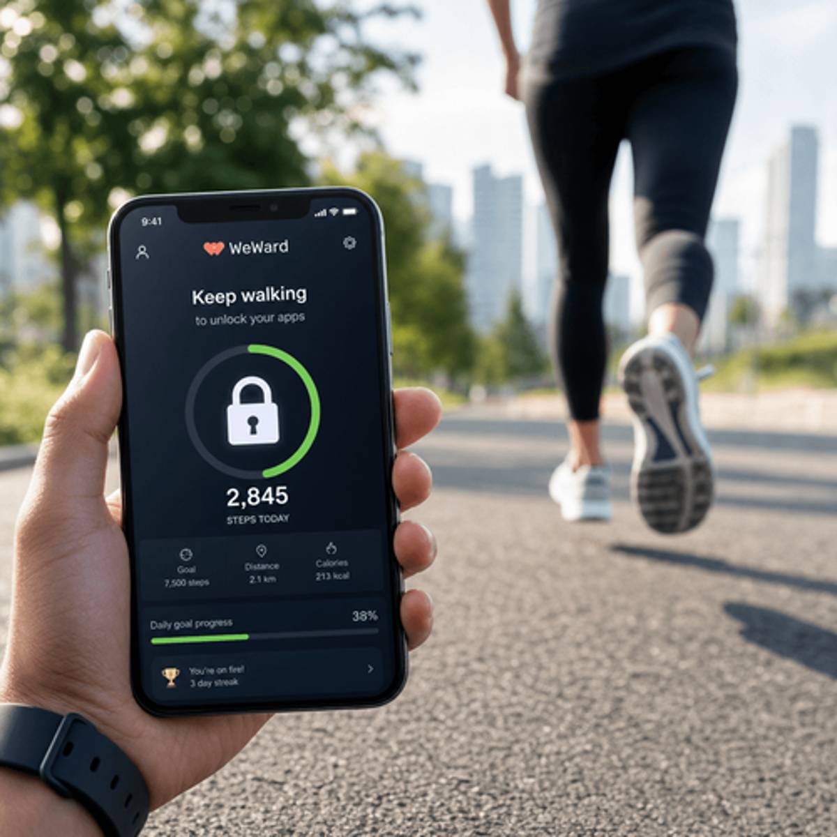 WeWard Locks Apps Until You Walk: Venus Williams Bets on Fitness