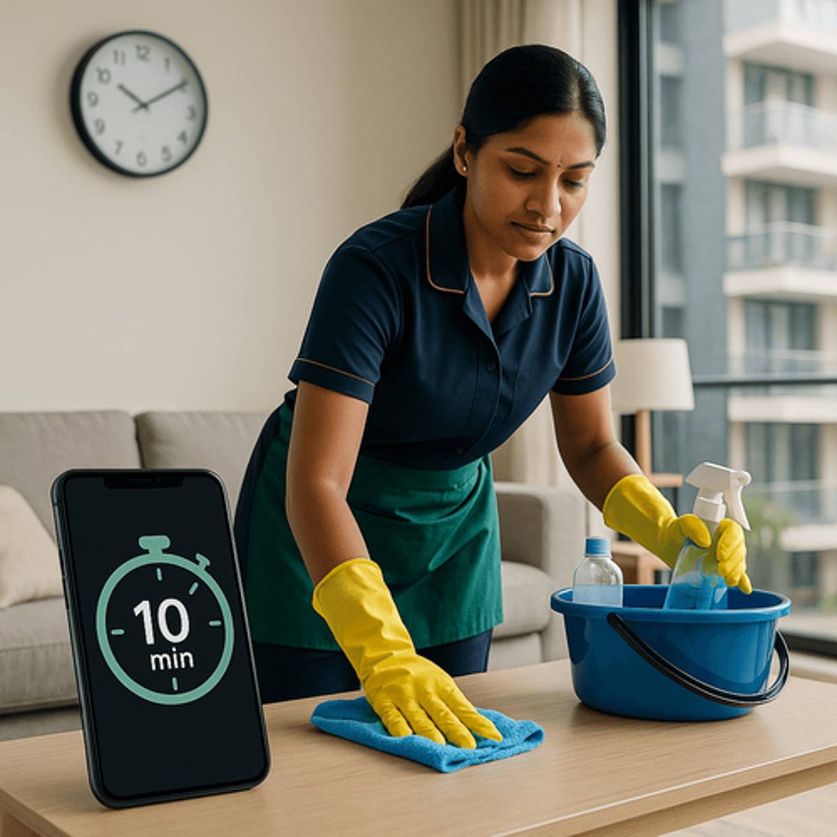 Snabbit Doubles Valuation to $180M in 5 Months on India's House-Help Boom