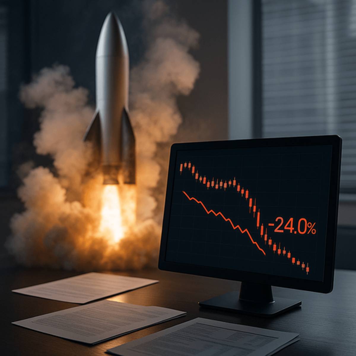 Firefly Aerospace stock crashes 24% after rocket explodes