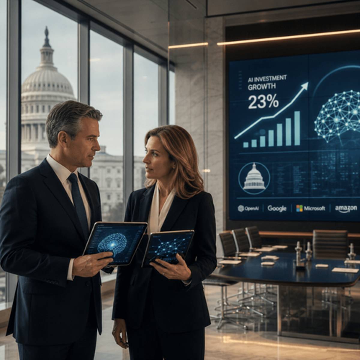 OpenAI and Anthropic Ramp Up DC Lobbying 23% as AI Rules Loom