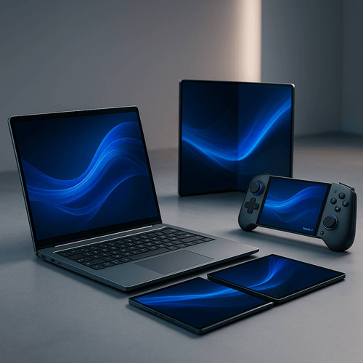 Lenovo Debuts Wild Modular Laptop and Folding Gaming Handheld