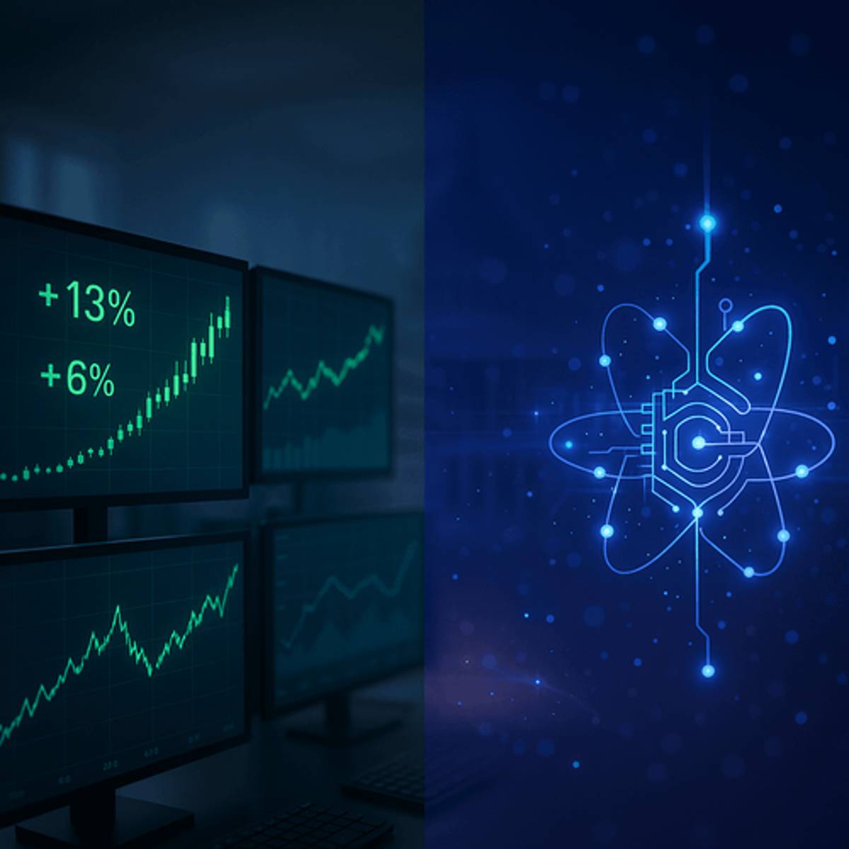 Quantum Stocks Surge 13% on Trump Equity Report, Then Denied