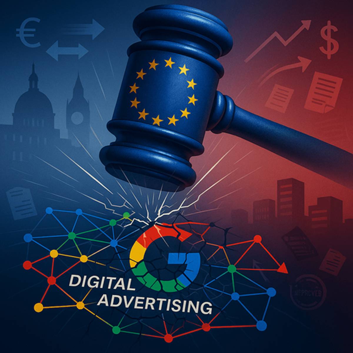 EU hits Google with $3.5B adtech fine as Trump threatens to 'nullify'