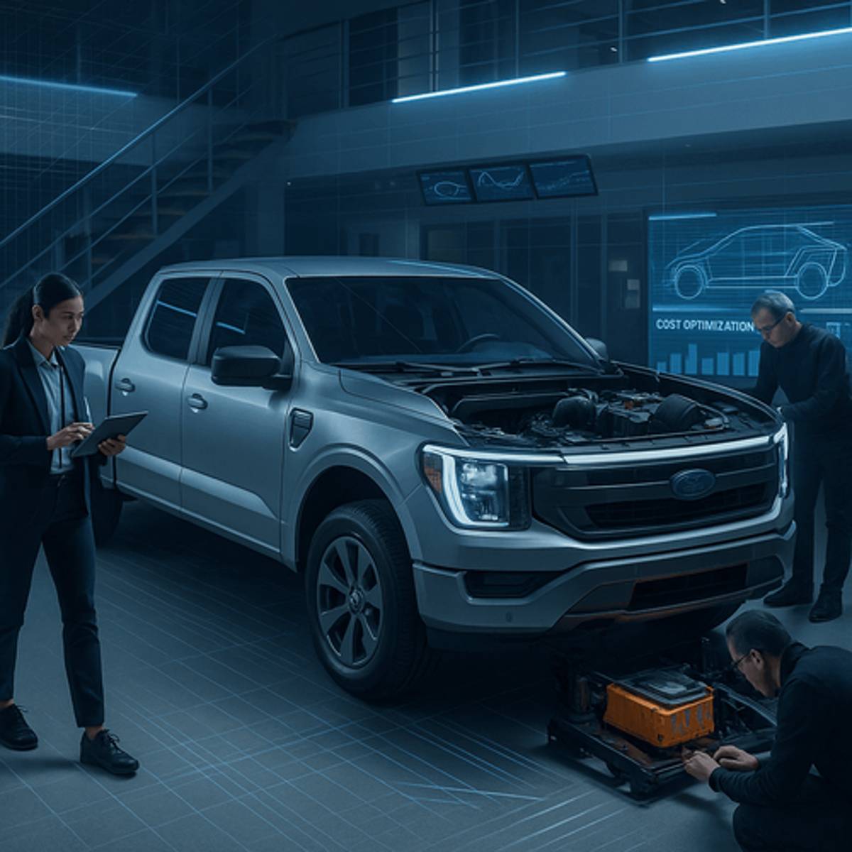 Ford taps Tesla vet to build $30K electric truck with F1 tactics
