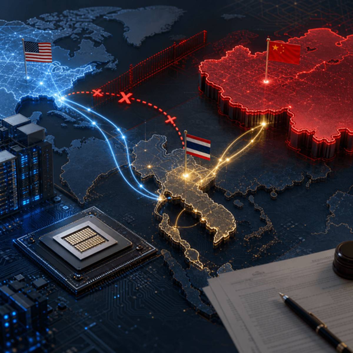 Moonshot AI Bypassed Nvidia Chip Ban via Thailand, White House Says