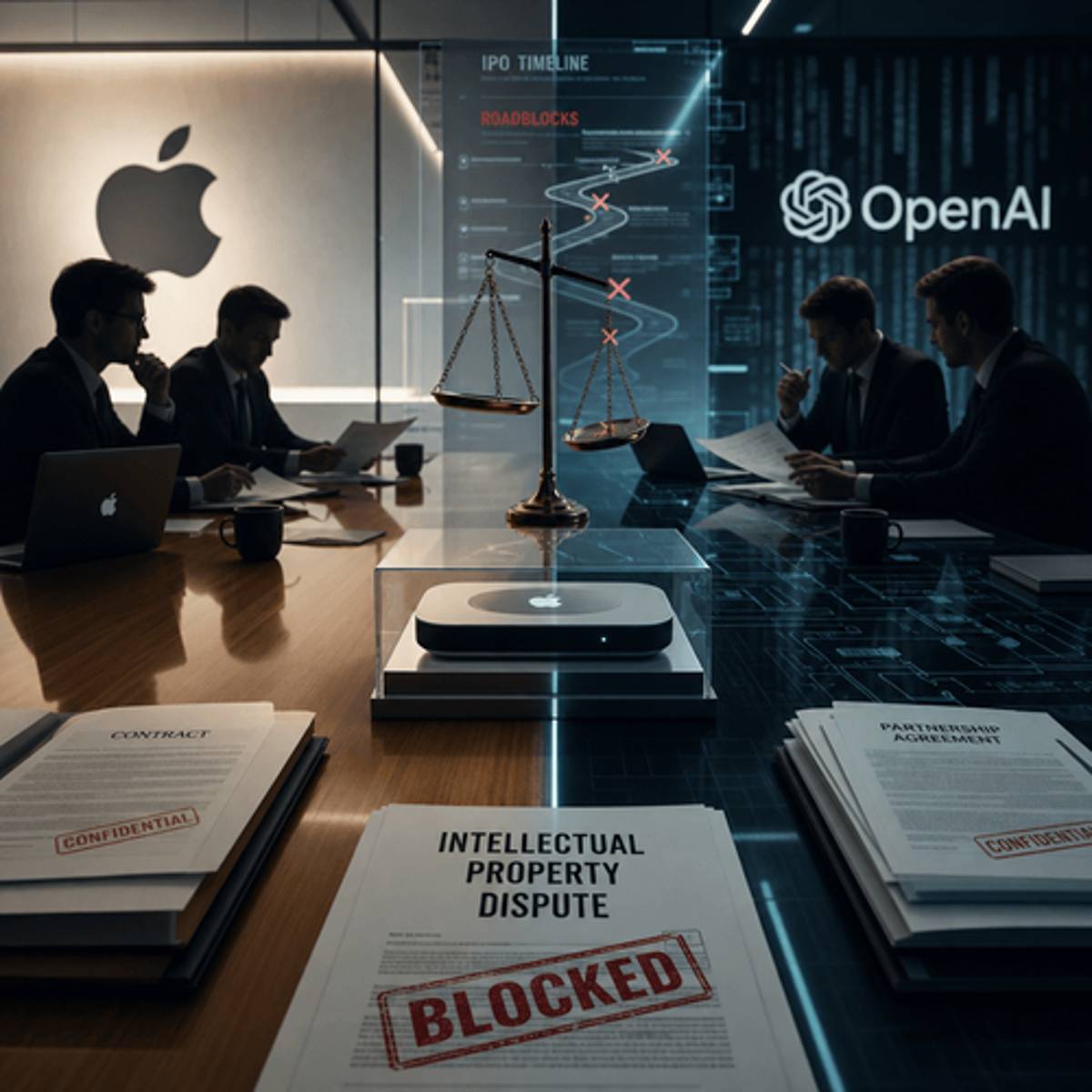 Apple Lawsuit Threatens OpenAI's Hardware Push and IPO Timeline