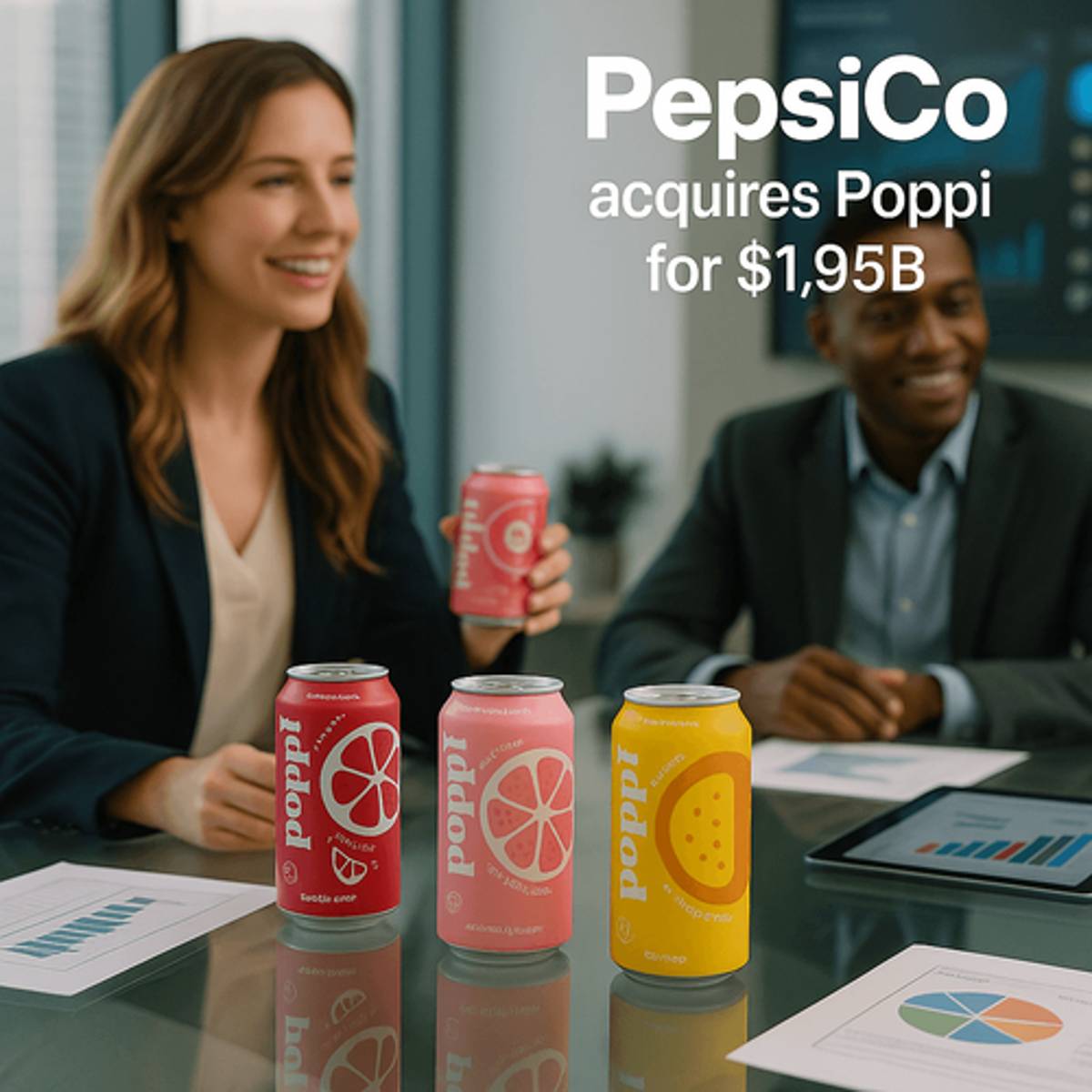 PepsiCo Acquires Poppi for $1.95B in Functional Soda Bet