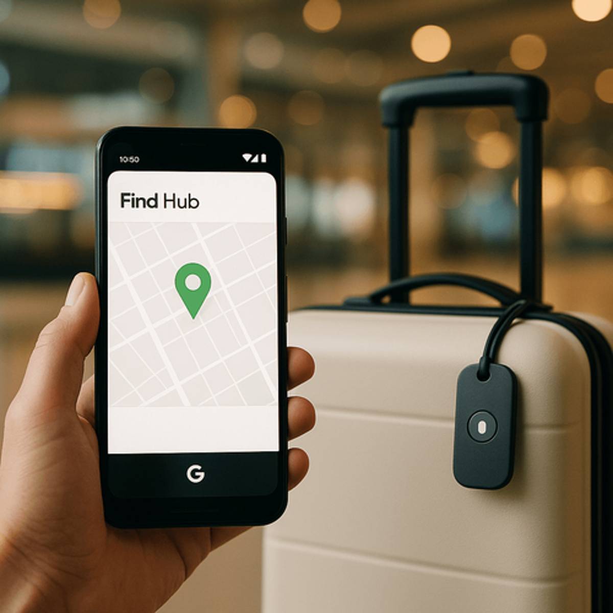 Android's Find Hub Now Helps Airlines Track Lost Luggage