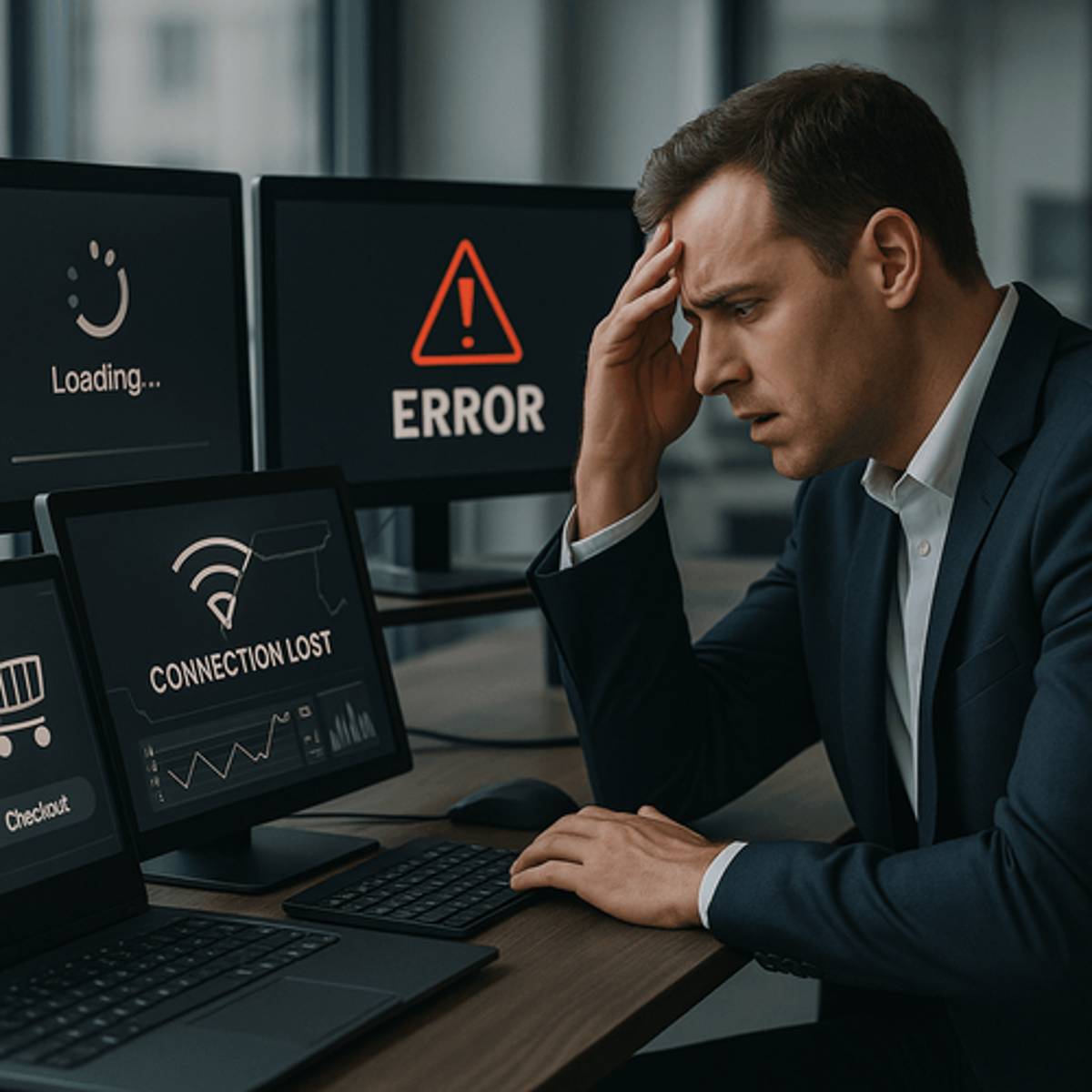 Shopify crashes during Cyber Monday peak, merchants locked out