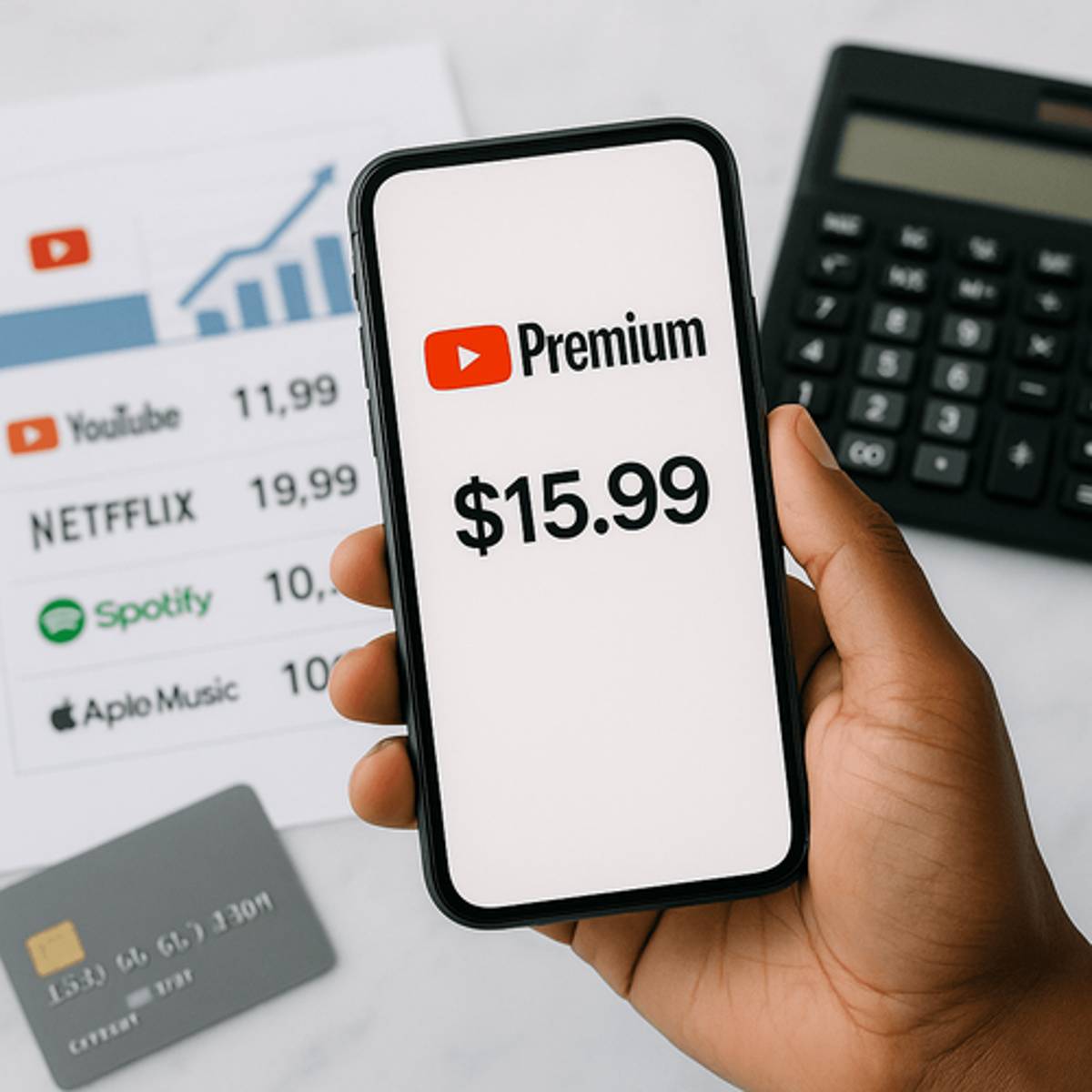 YouTube Premium Jumps to $15.99 as Google Hikes Prices