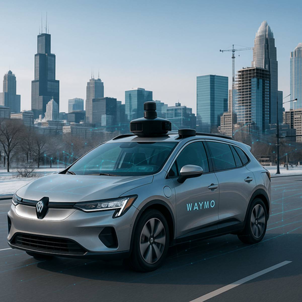 Waymo Expands Robotaxi Testing to Chicago and Charlotte